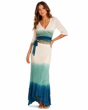Z&L two piece wrap set